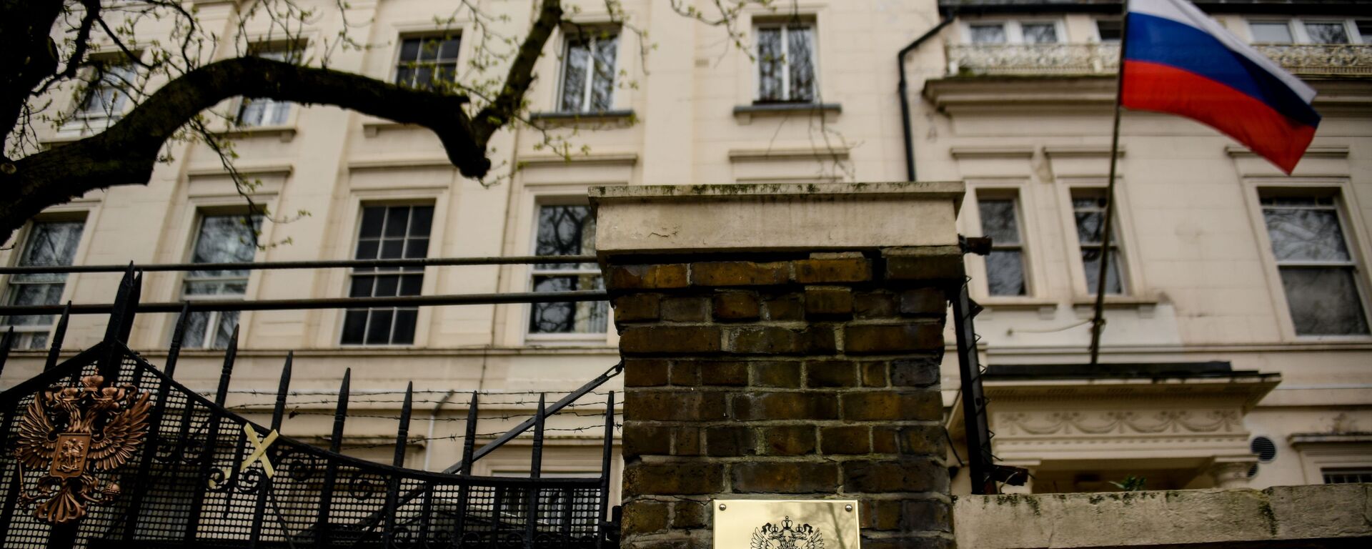 The building of the Russian embassy in London. - Sputnik International, 1920, 15.04.2021
