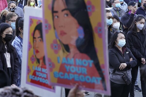 Stop Asian Hate: Protests Against Anti-Asian Violence in US - Sputnik International