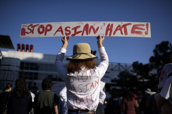 Stop Asian Hate: Protests Against Anti-Asian Violence in US - Sputnik International