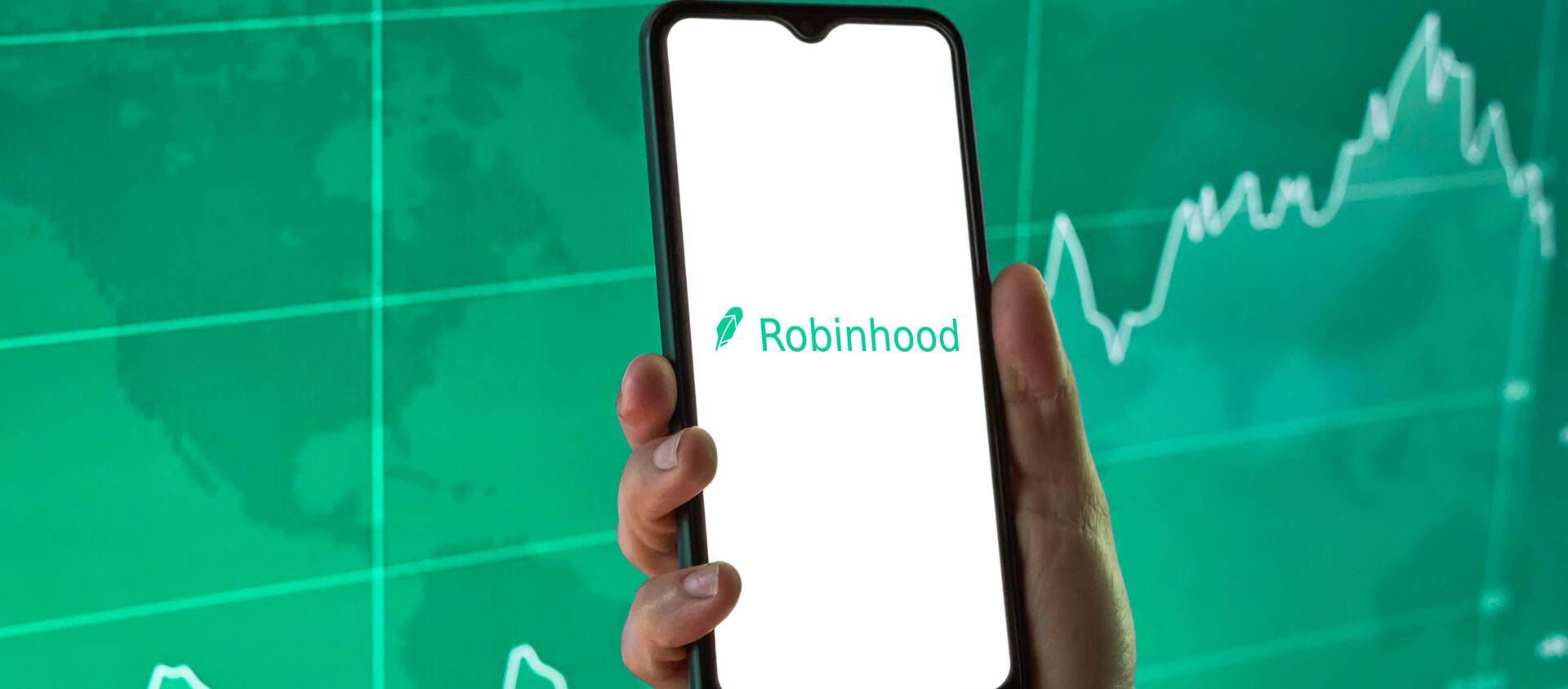 Robinhood financial investing app on a mobile device - Sputnik International, 1920, 24.03.2021