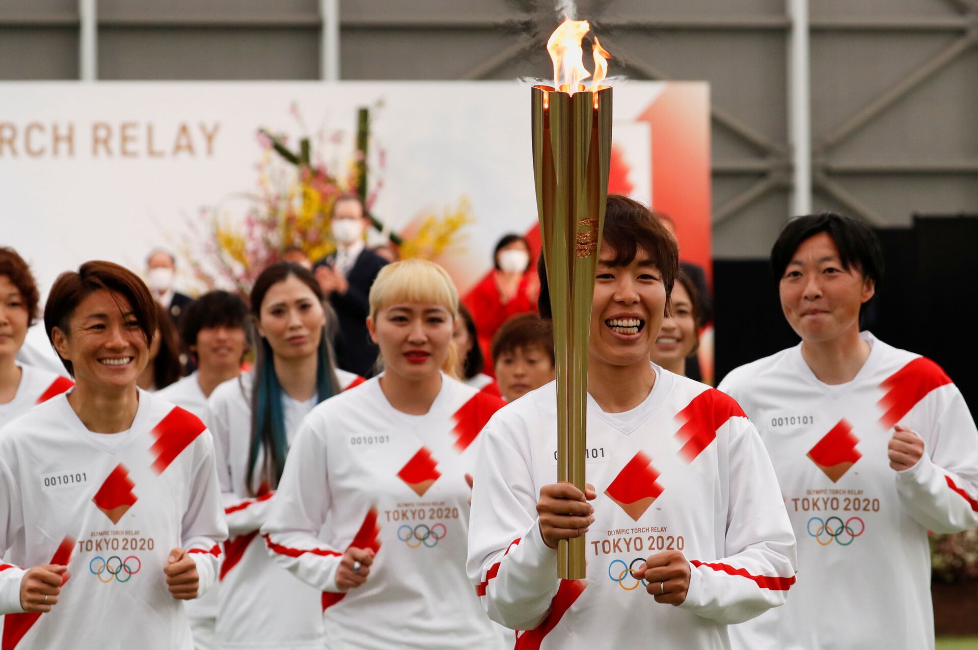 Olympic Torch Relay Begins in Japan - Sputnik International, 1920, 25.03.2021