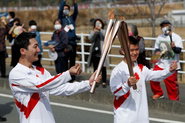 Faster, Higher, Stronger! 2020 Summer Olympics Torch Relay Begins In Japan - Sputnik International