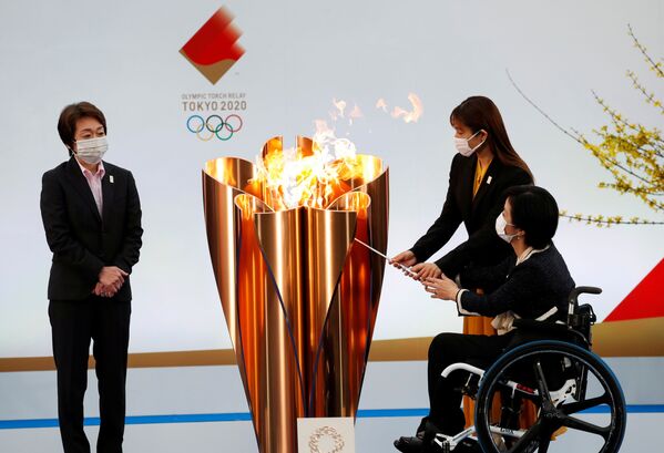 Faster,Higher, Stronger! 2020 Summer Olympics Torch Relay Begins In Japan - Sputnik International