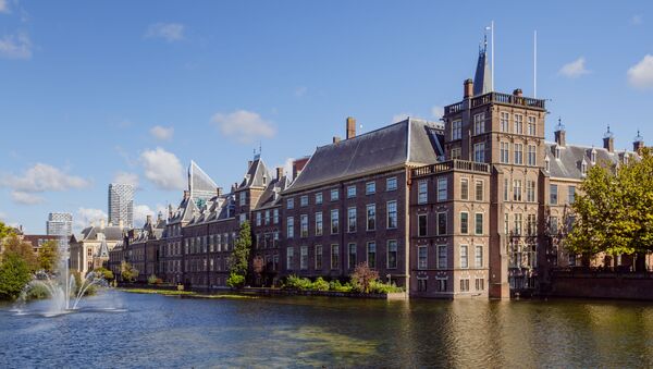 The Hague, The Netherlands: Binnenhof and Hofvijver - Sputnik International