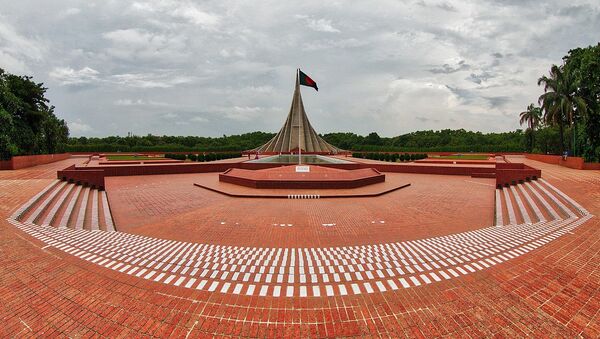 National Martyrs’ Memorial at Savar, a tribute to the martyrs of the Bangladesh Independence War - Sputnik International