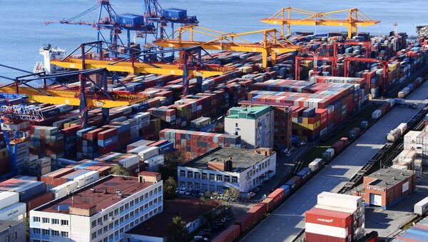 Vladivostok Commercial Port. File photo. - Sputnik International