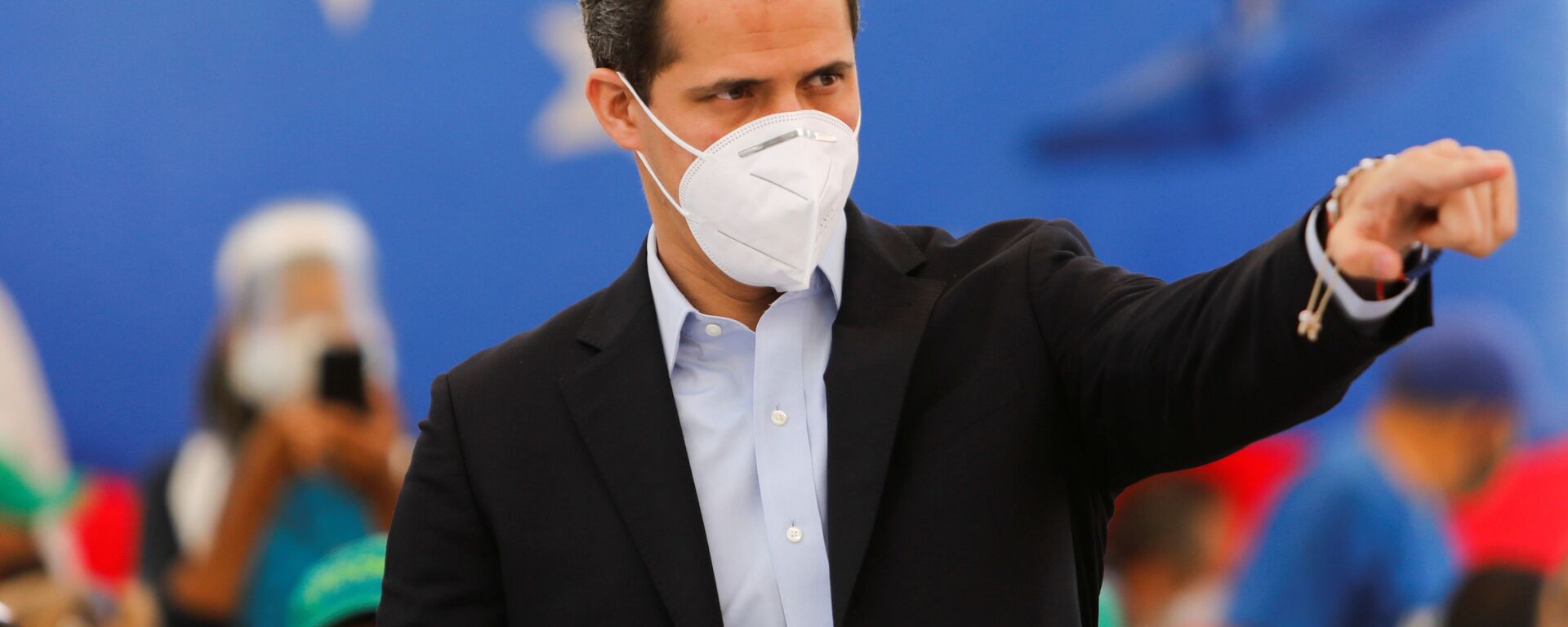 Venezuelan opposition leader Juan Guaido attends a news conference in Caracas, Venezuela March 3, 2021. - Sputnik International, 1920, 12.07.2021