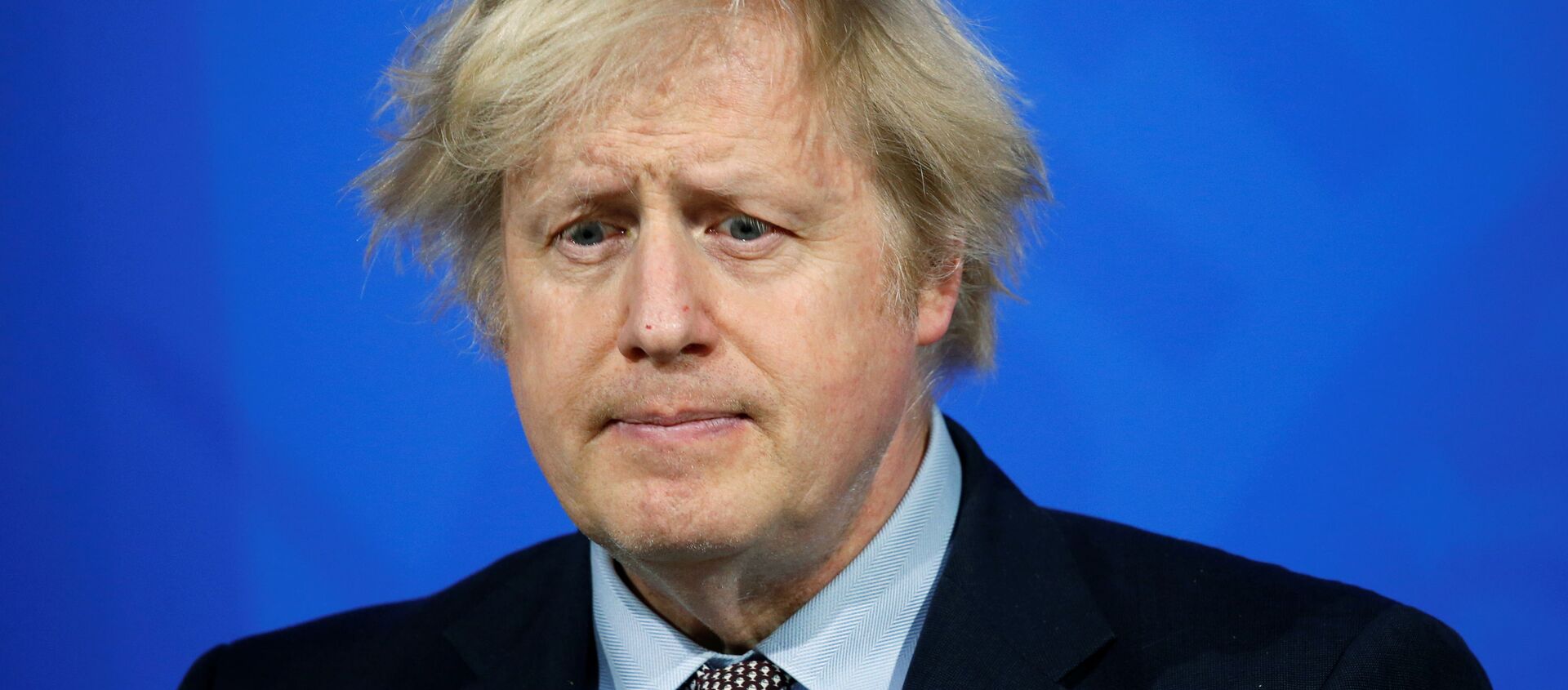 Britain's Prime Minister Boris Johnson holds a news conference on the coronavirus disease (COVID-19) pandemic, in London, Britain March 29, 2021 - Sputnik International, 1920