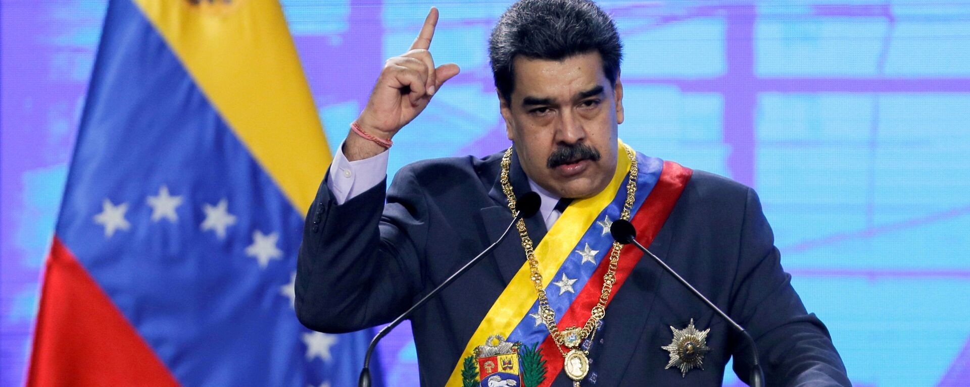 Venezuela's President Nicolas Maduro speaks during a ceremony in Caracas, Venezuela January 22, 2021 - Sputnik International, 1920, 07.03.2022