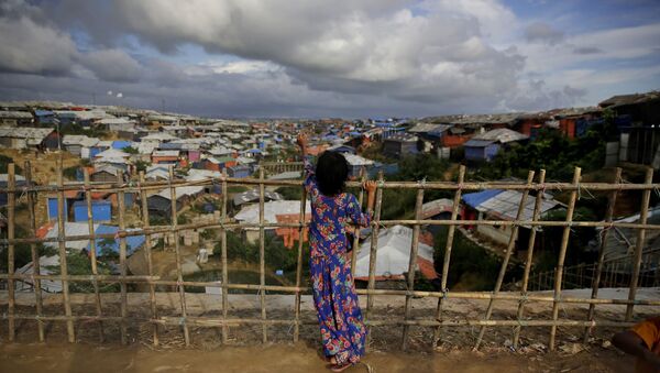 Rohingya refugee girl (File) - Sputnik International