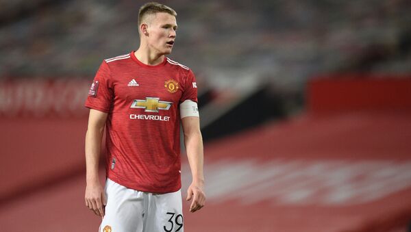 Manchester United's Scottish midfielder Scott McTominay - Sputnik International