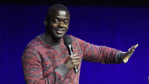 Daniel Kaluuya, a cast member in the upcoming film Queen & Slim, speaks during the Universal Pictures presentation at CinemaCon 2019, the official convention of the National Association of Theatre Owners (NATO) at Caesars Palace, 3 April 2019, in Las Vegas - Sputnik International