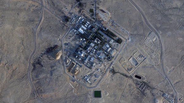 Detailed satellite image of Israel's Dimona nuclear facility as it undergoes an apparent upgrade. - Sputnik International