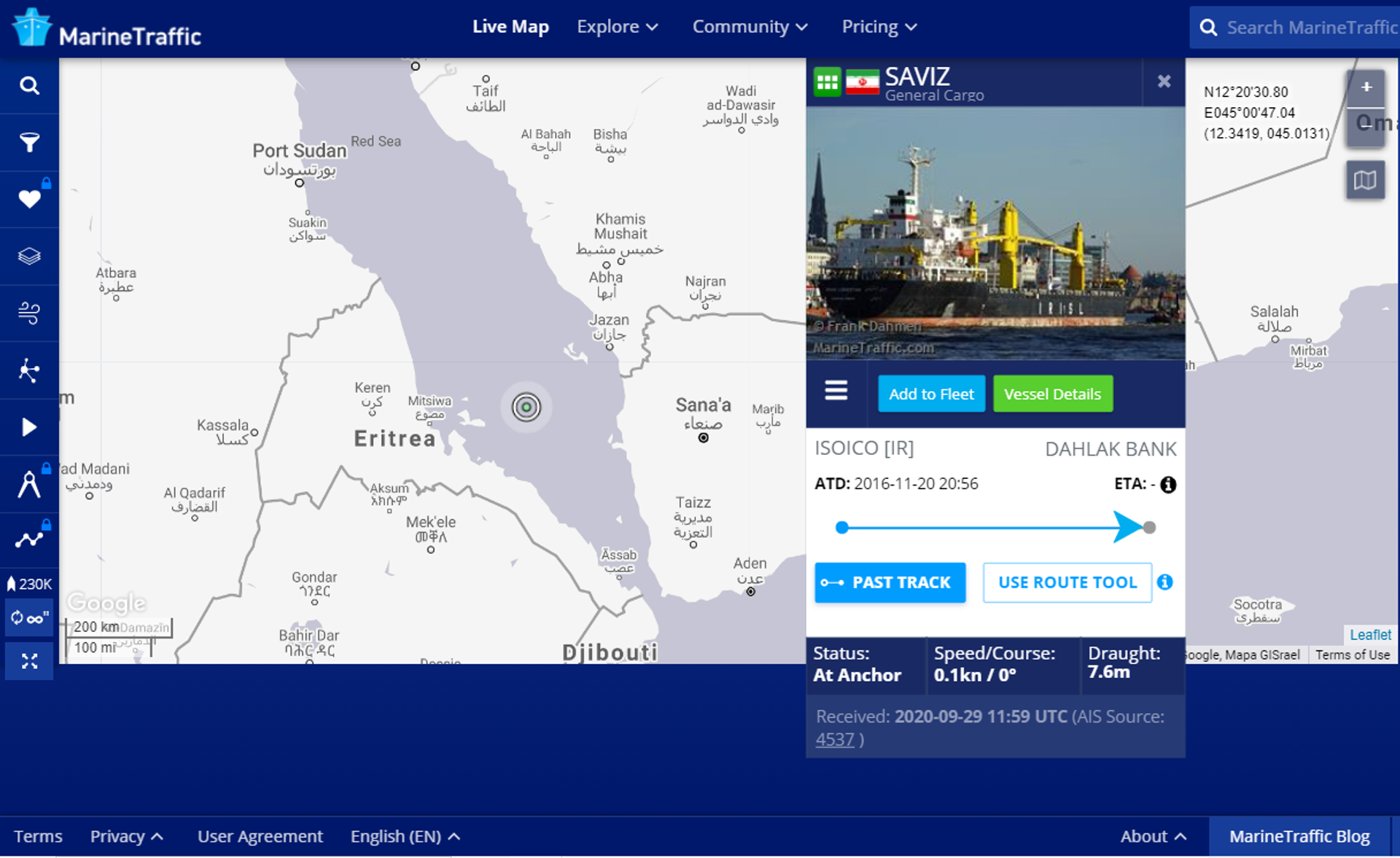 Iranian Ship Reportedly Struck in Missile or Bomb Attack in Red Sea - Sputnik International, 1920, 06.04.2021