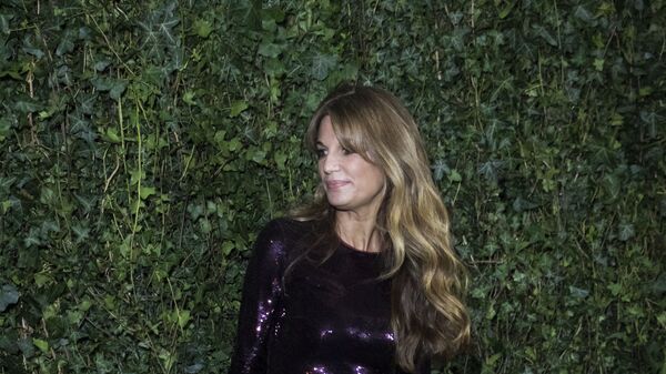 Jemima Goldsmith poses for photographers upon arrival at the Charles Finch and Chanel pre Bafta party in London, Saturday, Feb. 17, 2018. - Sputnik International