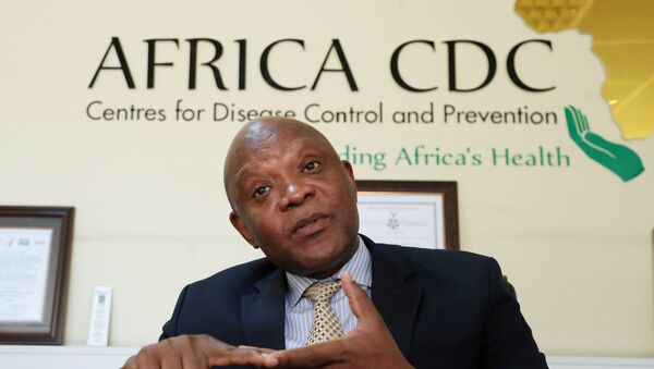 FILE PHOTO: John Nkengasong, Africa's Director of the Centers for Disease Control, speaks during an interview with Reuters at the African Union Headquarters in Addis Ababa - Sputnik International