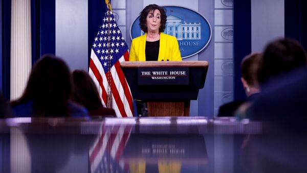 White House Coordinator for the Southern Border Ambassador Roberta Jacobson delivers remarks during a daily press briefing hosted by Press Secretary Jen Psaki at the White House in Washington, U.S., March 10, 2021 - Sputnik International