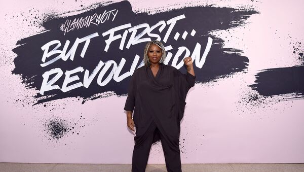 Black Lives Matter cofounder Patrisse Khan-Cullors poses during Glamour Celebrates 2017 Women Of The Year Live Summit at Brooklyn Museum - Sputnik International