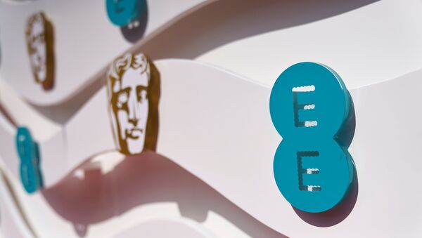Logo of BAFTA Awards is seen during 74th British Academy Film Awards in London, Britain, 11 April 2021. - Sputnik International
