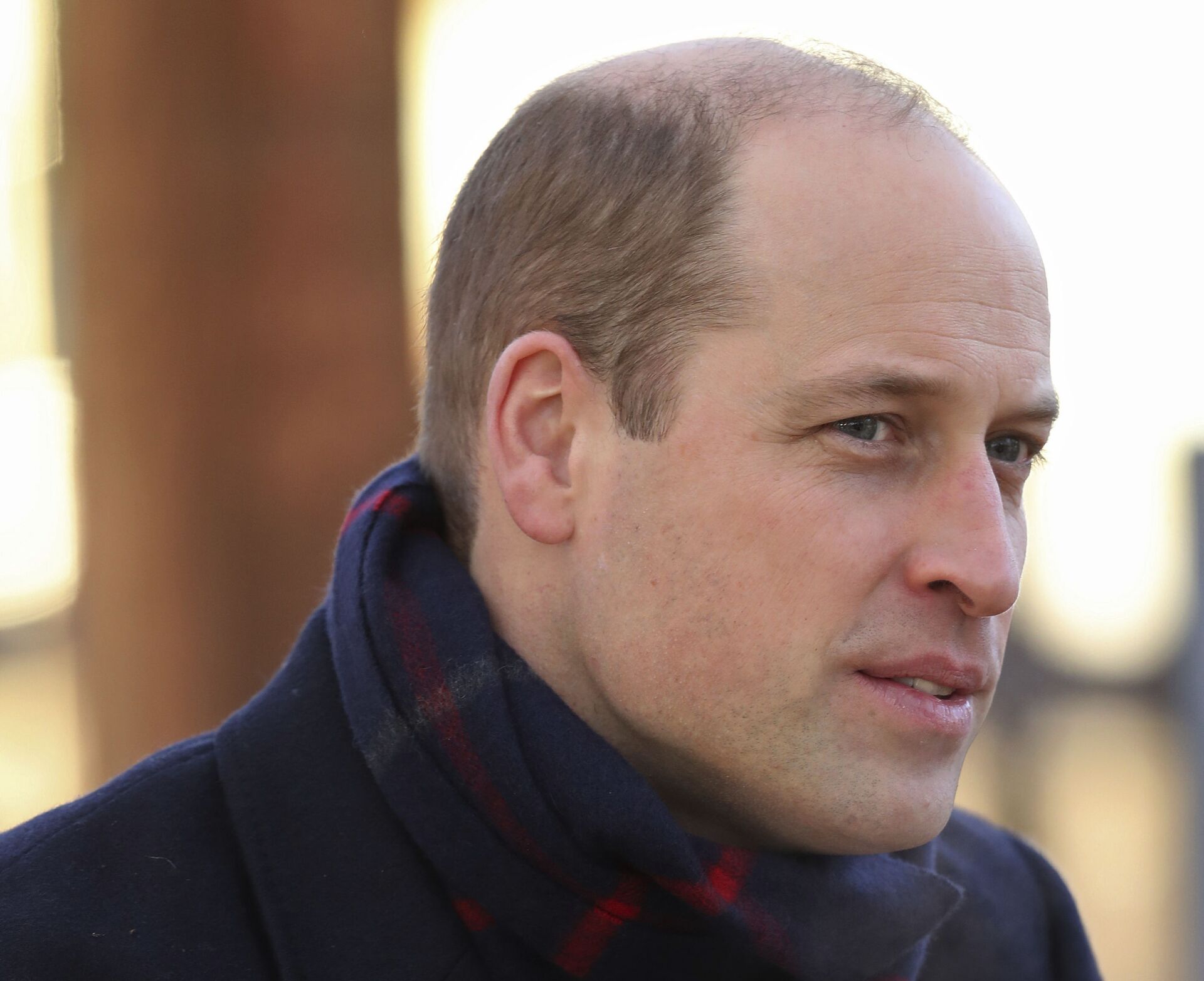 Britain's Prince William talks to members of the public at Cardiff Castle on Tuesday Dec. 8, 2020, in Cardiff, Wales - Sputnik International, 1920, 20.02.2022