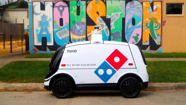 Domino’s and Nuro are launching autonomous pizza delivery in Houston, beginning this week. - Sputnik International