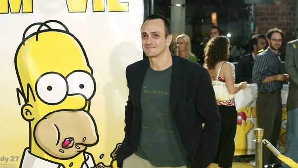 Hank Azaria arrives at the premiere of The Simpsons Movie in Los Angeles on Tuesday, July 24, 2007 - Sputnik International