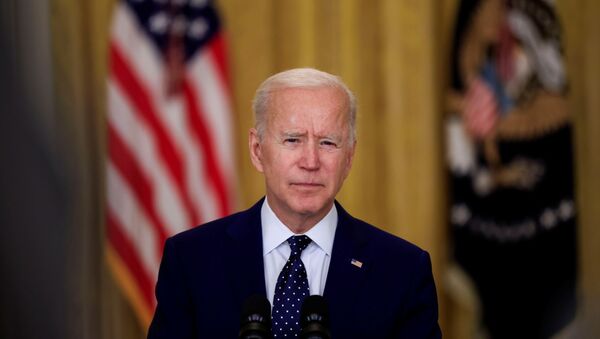 U.S. President Joe Biden delivers remarks on Russia in the East Room at the White House in Washington, U.S., April 15, 2021. - Sputnik International