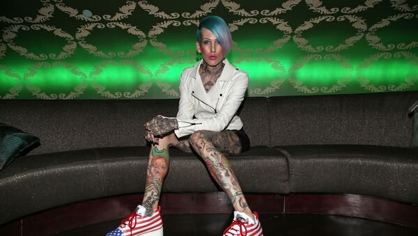 Jeffree Star attends the 2013 Vans Warped Tour Press Conference And Kick-Off Party held at Club Nokia - Sputnik International