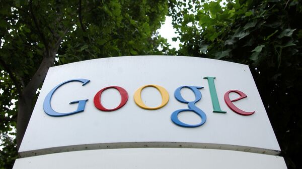 FILE PHOTO: Logo of Google outside their headquarters in Mountainview, California. - Sputnik International
