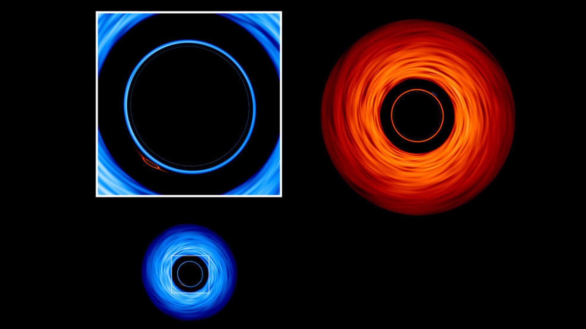 Video: NASA Releases Clip of ‘Light-Bending’ Tango Between Two Black Holes - Sputnik International, 1920, 20.04.2021