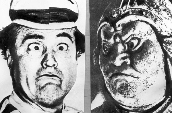 American comedian Red Skelton and Japanese 7th-century god of war - Sputnik International