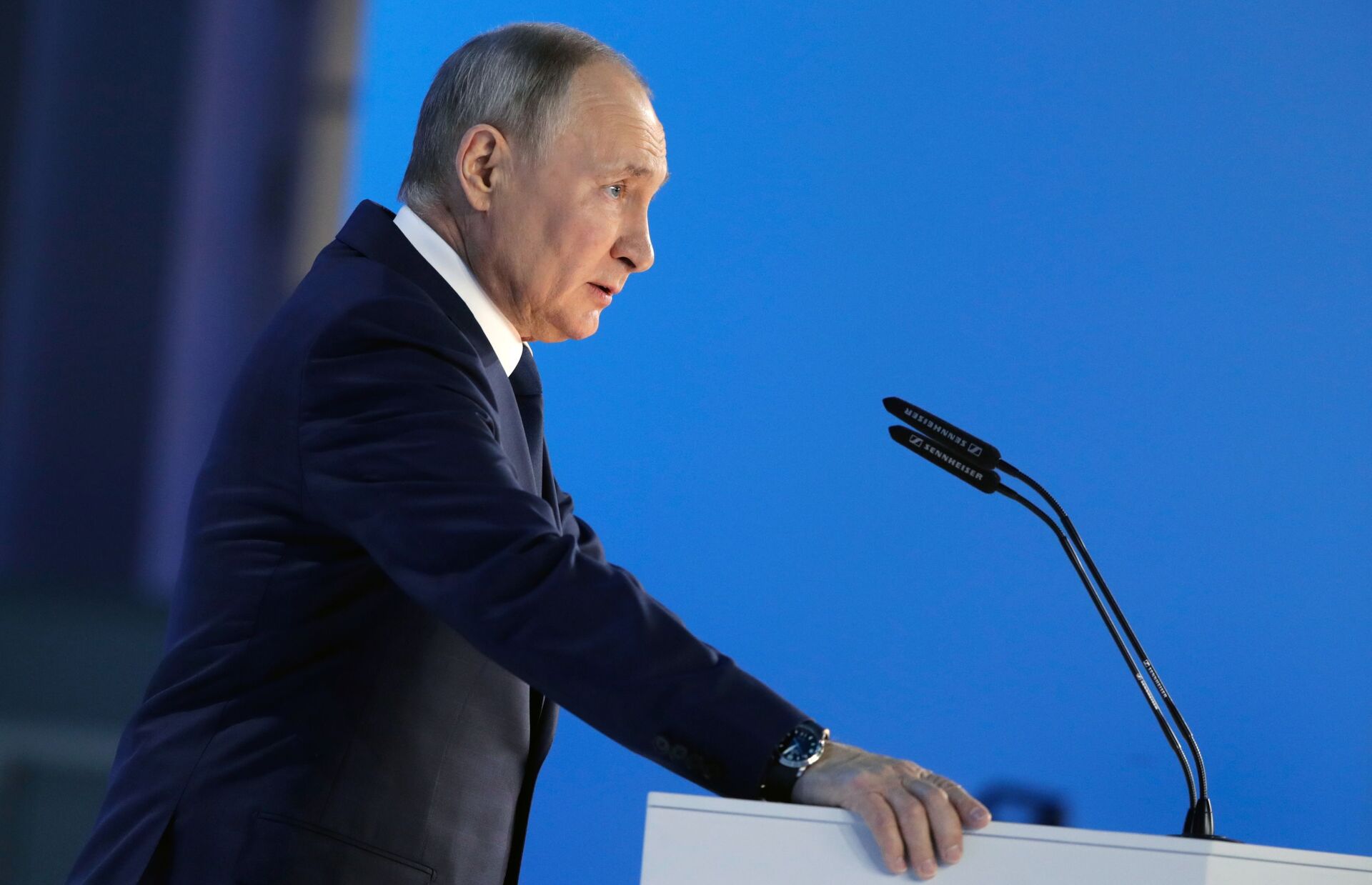 'Red Lines,' Coup Attempts and Zircon Missiles: Highlights of Putin’s Address to Federal Assembly - Sputnik International, 1920, 21.04.2021