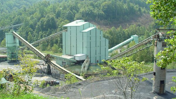 A closed coal washer in Clay County, Kentucky - Sputnik International