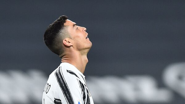 Soccer Football - Serie A - Juventus v Parma - Allianz Stadium, Turin, Italy - April 21, 2021 Juventus' Cristiano Ronaldo reacts  - Sputnik International