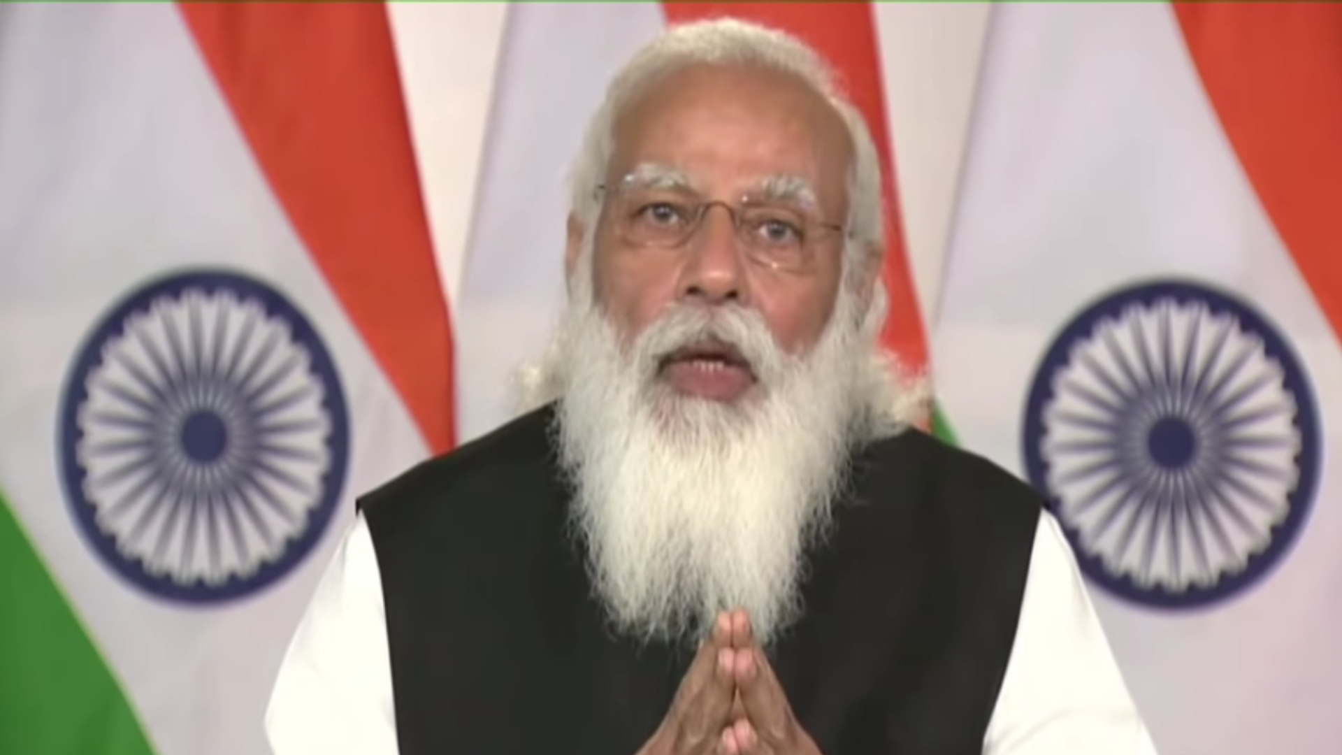 Indian Prime Minister Narendra Modi speaks at the  Leaders Summit on Climate on April 22, 2021 - Sputnik International, 1920, 11.10.2021