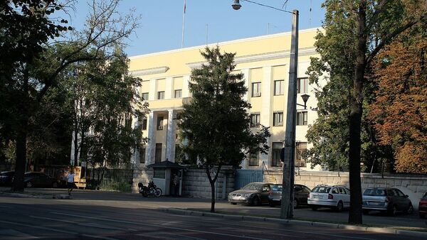  Russian embassy in Bucharest, Romania - Sputnik International