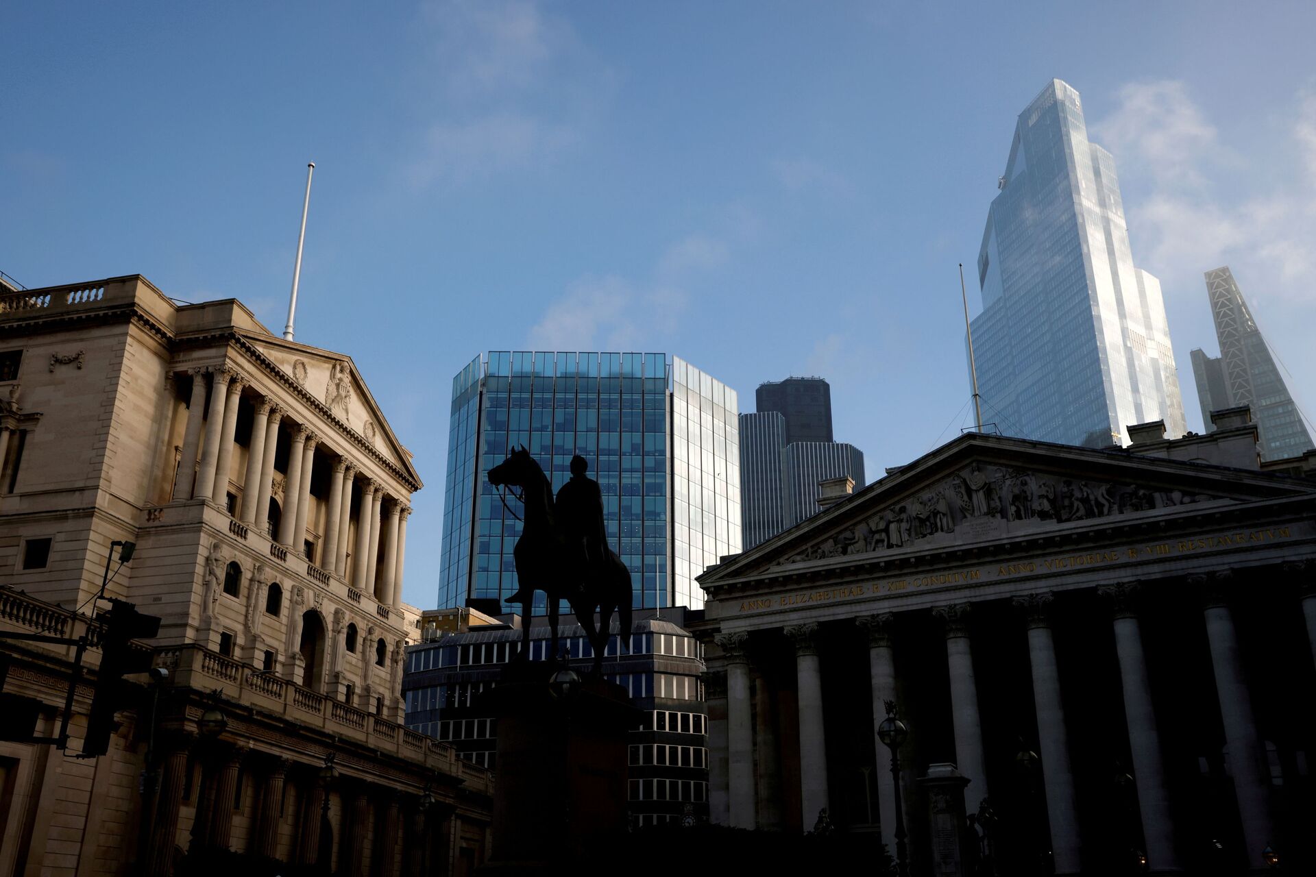 The Bank of England and the City of London financial district in London, Britain, November 5, 2020 - Sputnik International, 1920, 07.09.2021