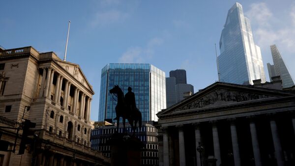 The Bank of England and the City of London financial district in London, Britain, November 5, 2020 - Sputnik International