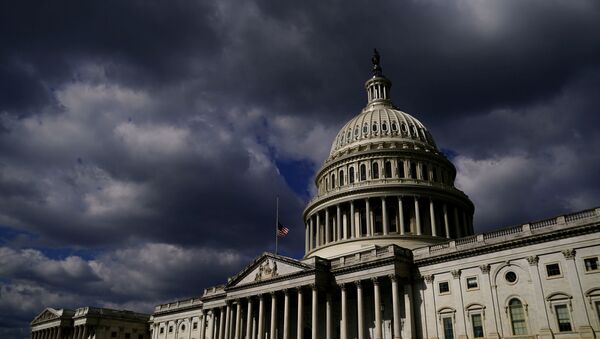 A general view of the U.S. Capitol in Washington, U.S., April 22, 2021. - Sputnik International