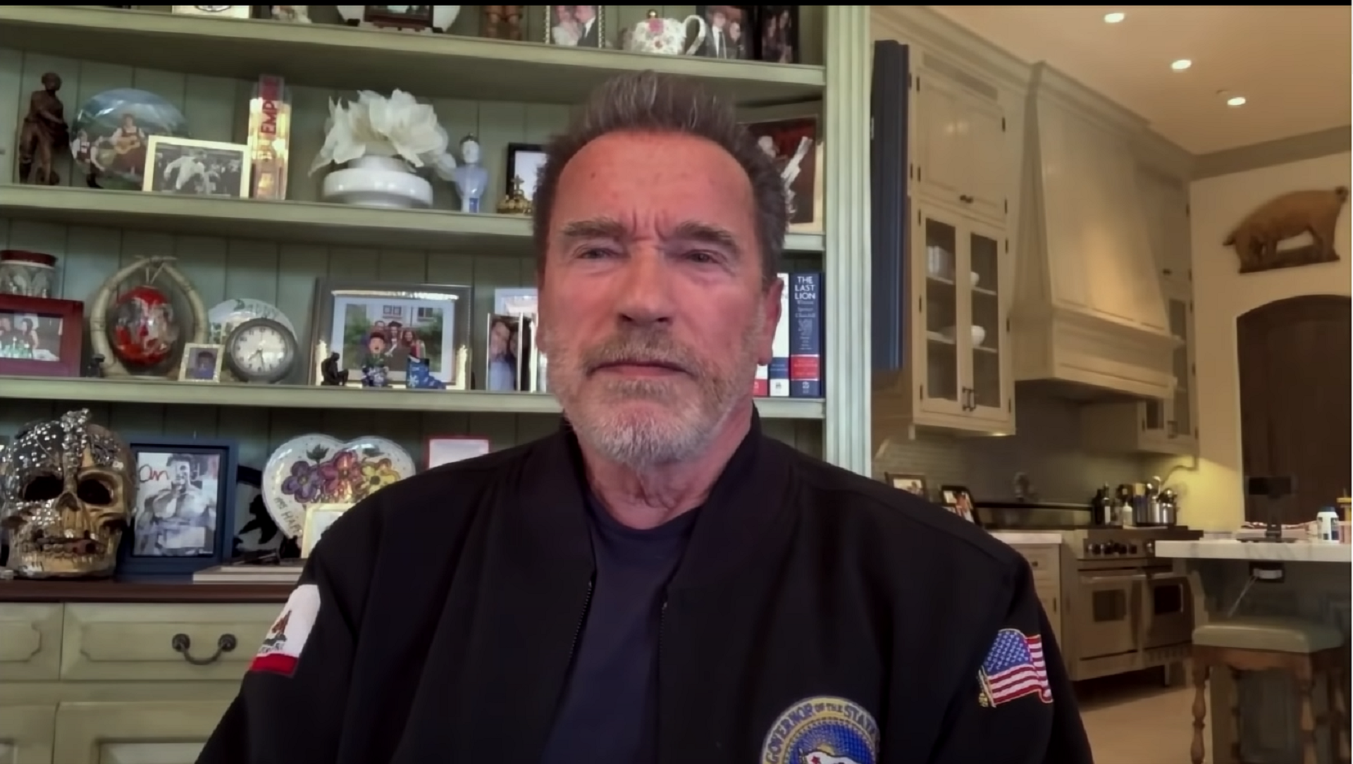 Arnold Schwarzenegger on Jimmy Kimmel Live! on April 26, 2021 - Sputnik International, 1920, 27.04.2021