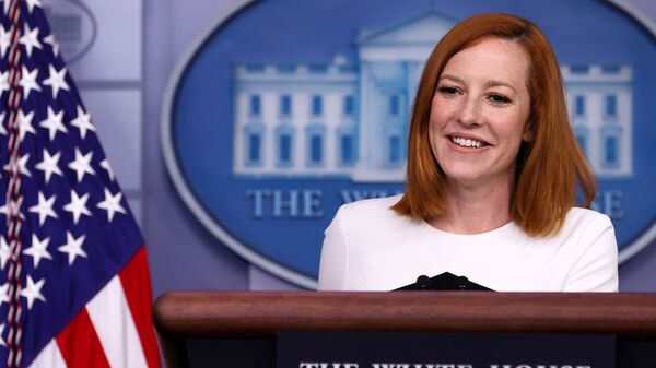 White House Press Secretary Jen Psaki holds the daily press briefing at the White House in Washington, U.S. May 5, 2021. - Sputnik International