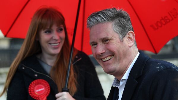 Labour Party leader Keir Starmer campaigns ahead of local elections, in Birmingham - Sputnik International