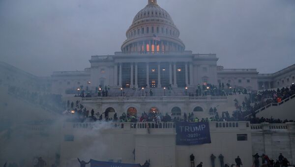 FILE PHOTO: Supporters of U.S. President Donald Trump gather in Washington - Sputnik International