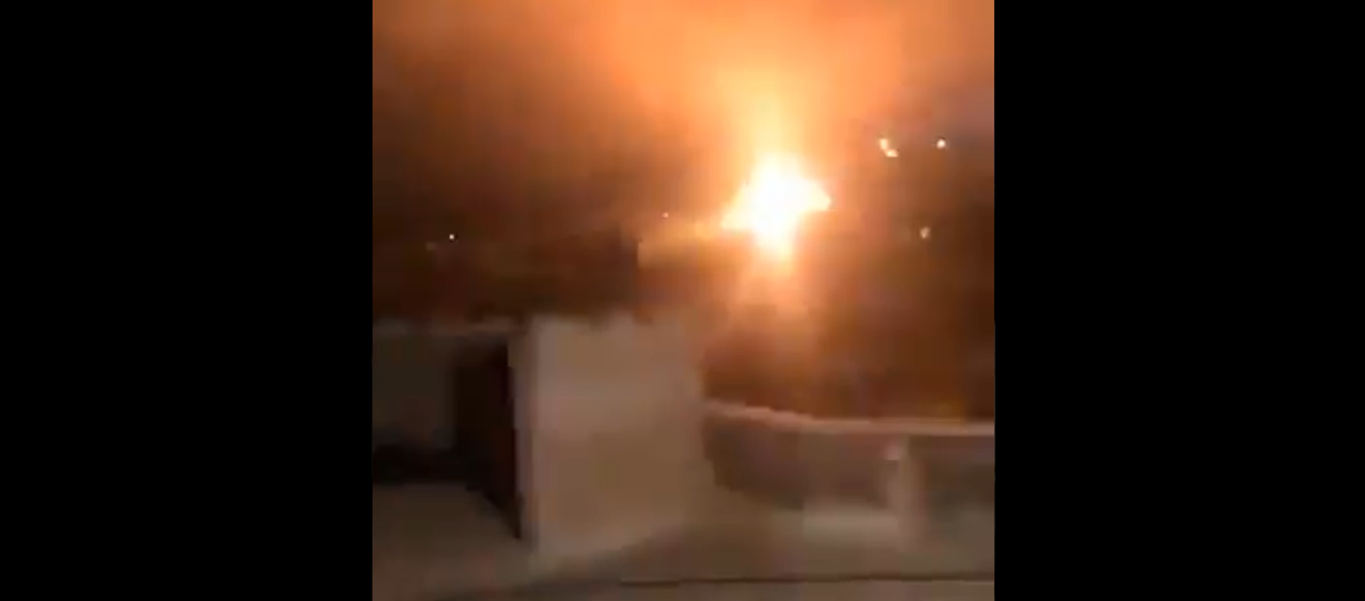 Screenshot from a video allegedly showing the IDF responding to rocket fire in the area of Misgav Am, in the northern part of Israel - Sputnik International, 1920