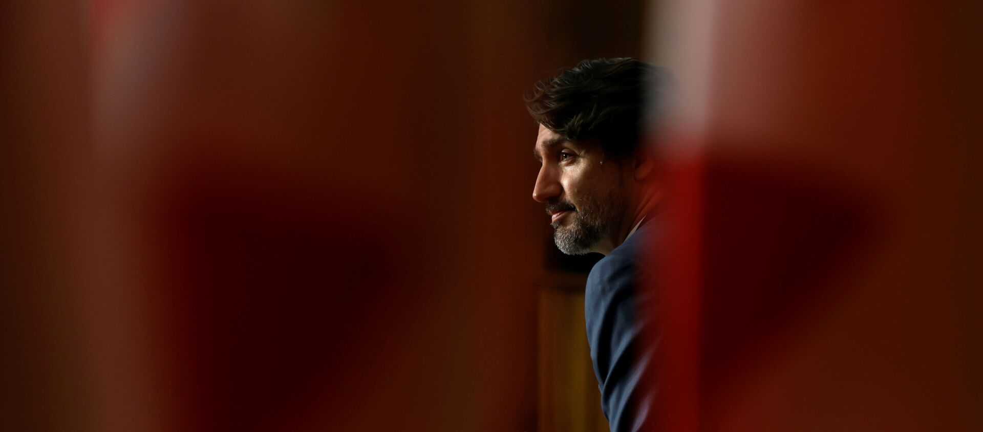 Canada's Prime Minister Justin Trudeau attends a news conference, as efforts continue to help slow the spread of the coronavirus disease (COVID-19), in Ottawa, Ontario, Canada May 18, 2021 - Sputnik International, 1920, 18.05.2021