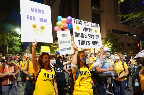 'Little Beirut' Rises Again as Portland Protests Move Beyond Black Lives Matter 'Little Beirut' Rises Again as Portland Protests Move Beyond Black Lives Matter - Sputnik International