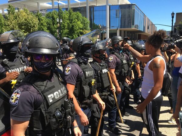 'Little Beirut' Rises Again as Portland Protests Move Beyond Black Lives Matter 'Little Beirut' Rises Again as Portland Protests Move Beyond Black Lives Matter - Sputnik International