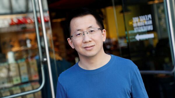 Zhang Yiming, founder and global CEO of ByteDance, poses in Palo Alto, California, U.S., March 4, 2020. Picture taken March 4, 2020 - Sputnik International