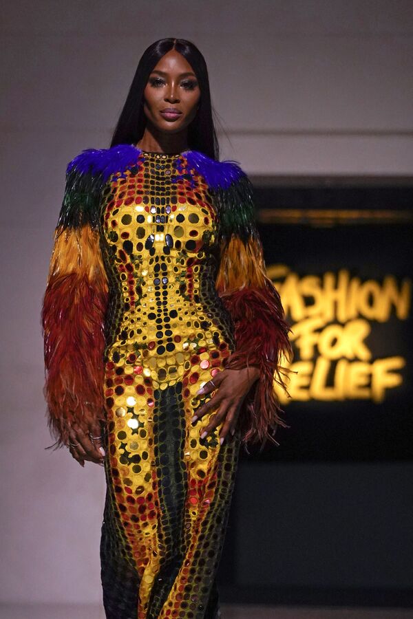 Naomi Campbell during a charity gala Fashion For Relief at the London Fashion Week, 2019 - Sputnik International