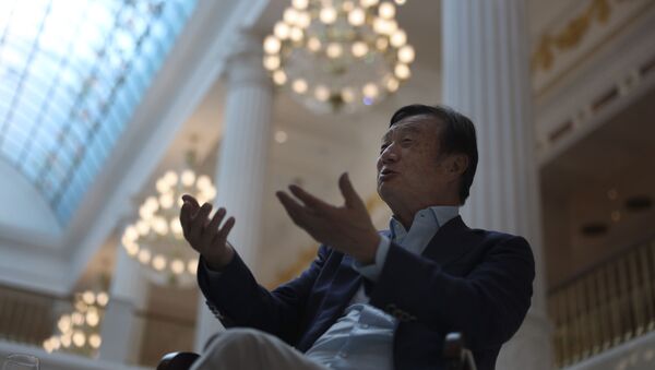 Huawei's founder Ren Zhengfei, speaks during an interview at the Huawei campus in Shenzhen in Southern China's Guangdong province on Tuesday, Aug. 20, 2019. - Sputnik International